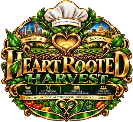 Heart Rooted Harvest crest